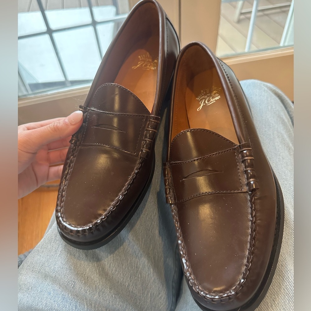 Jcrew mens Leather Loafers